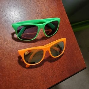 Neon fun sunglasses
